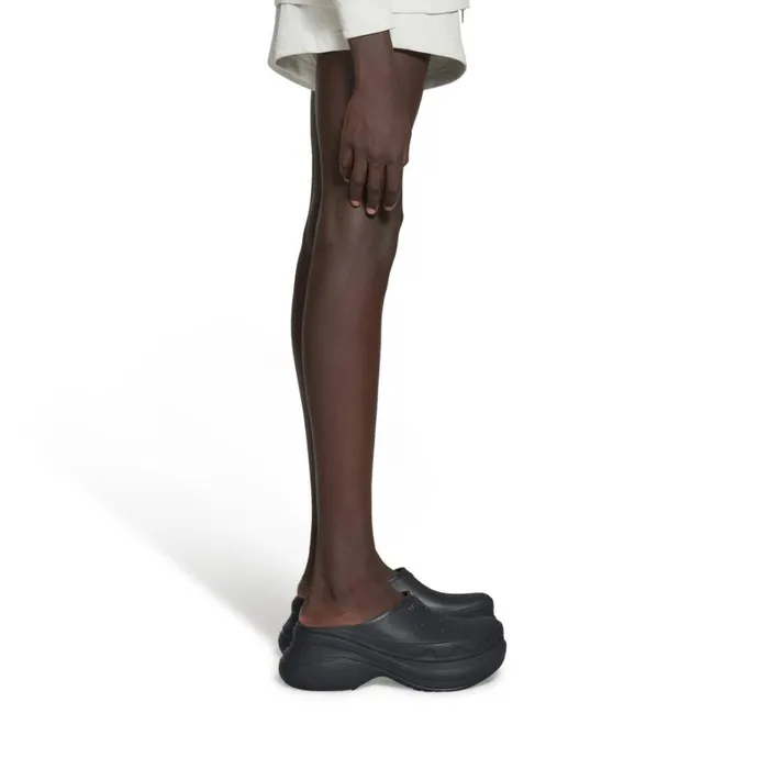 Men Sandals and Mules Balenciaga Crocs Mule In Black