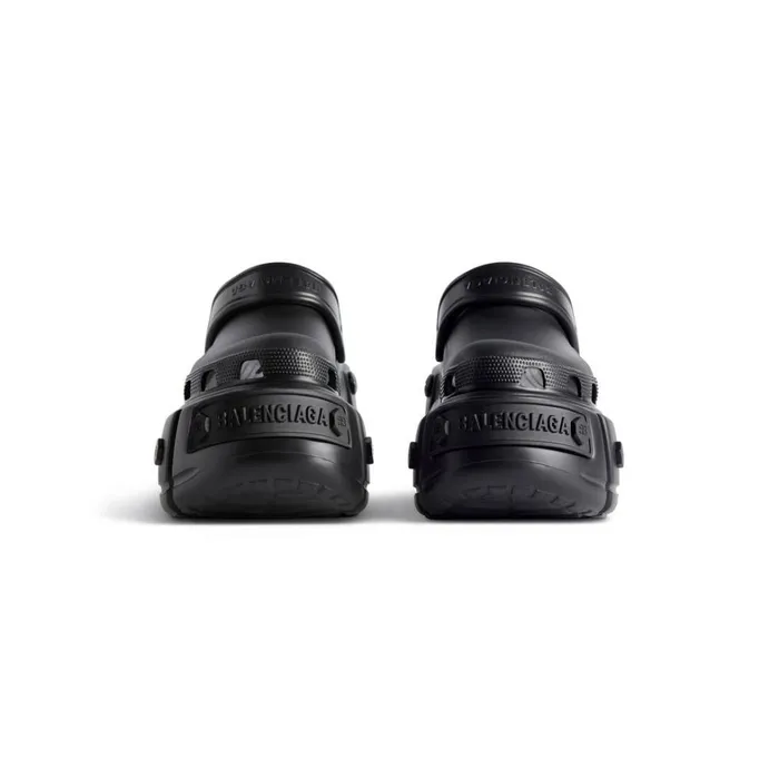 Men Sandals and Mules Balenciaga Hardcrocs Mule In Black