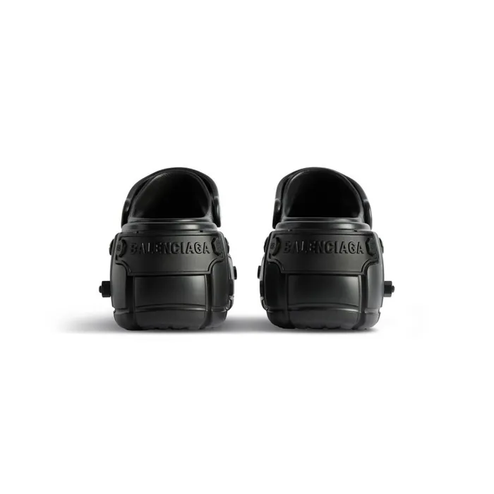 Men Sandals and Mules Balenciaga Hardcrocs Mule In Black