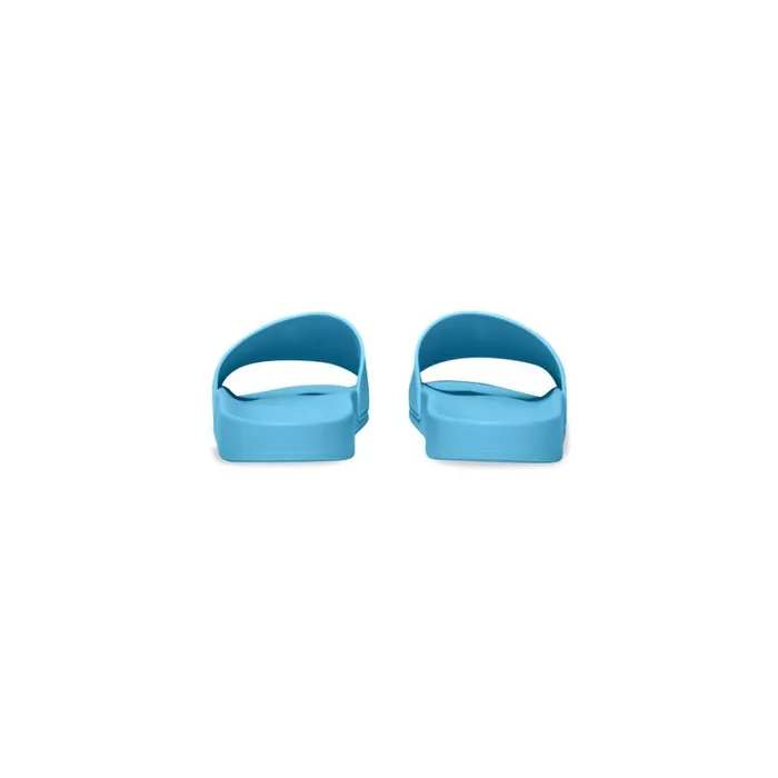 Men Sandals and Mules Balenciaga Pool Slide Sandal In Blue Sky