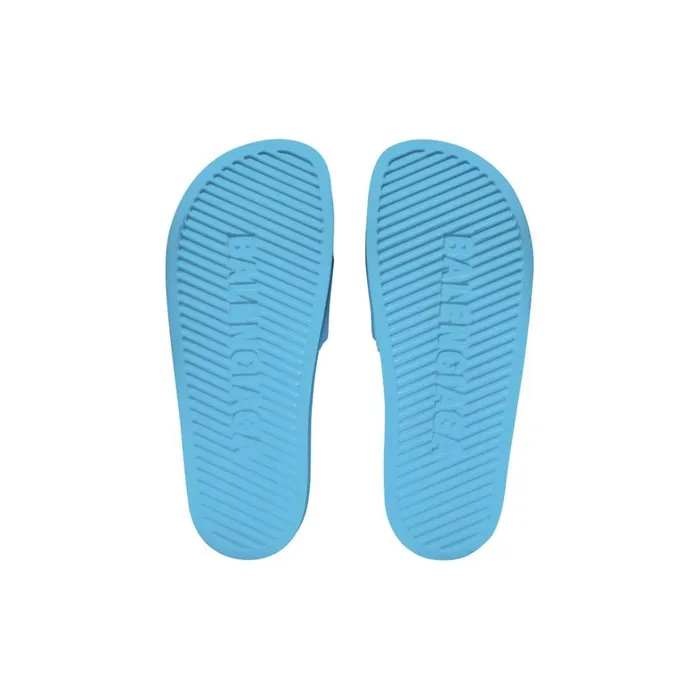 Men Sandals and Mules Balenciaga Pool Slide Sandal In Blue Sky
