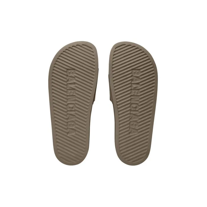 Men Sandals and Mules Balenciaga Pool Slide Sandal In Brown