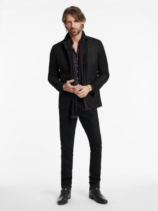Men Shirts John Varvatos BUCKS SHIRT Mauvewood