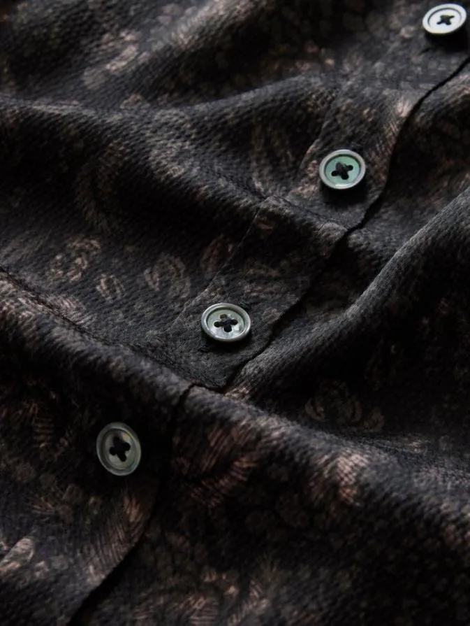 Men Shirts John Varvatos BUCKS SHIRT Mauvewood