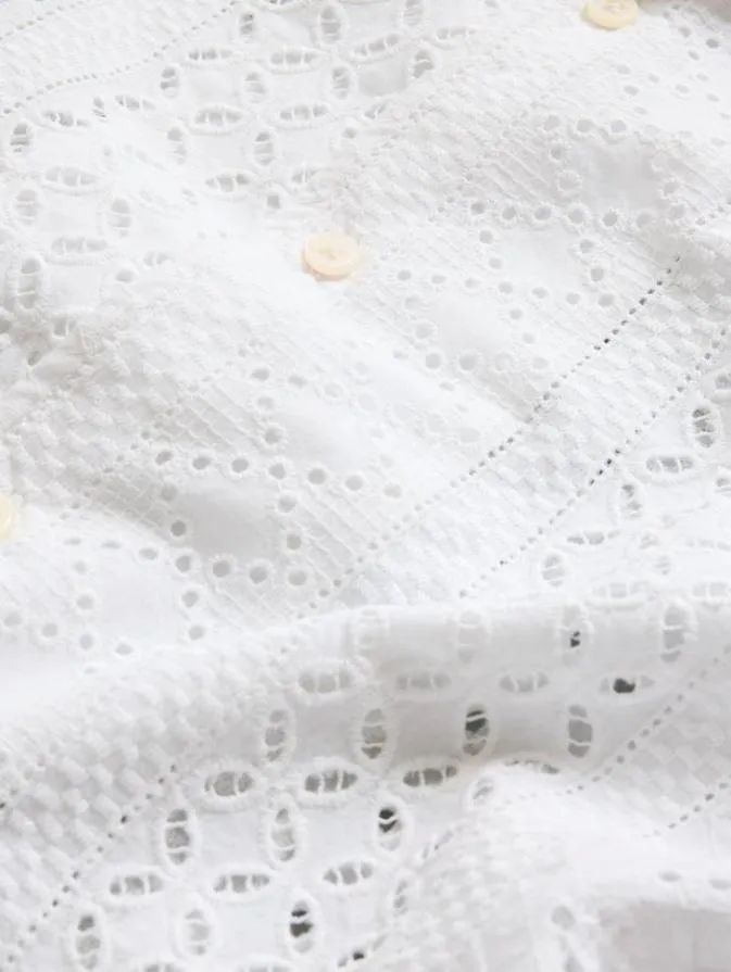 Men Shirts John Varvatos DAN CAMP SHIRT White
