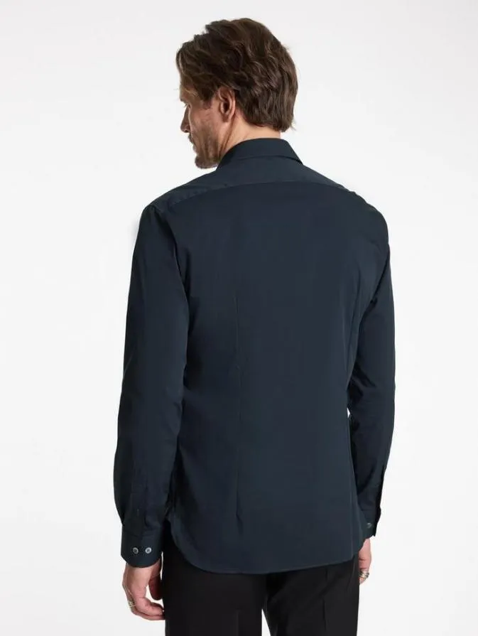Men Shirts John Varvatos STELLA DRESS SHIRT Navy