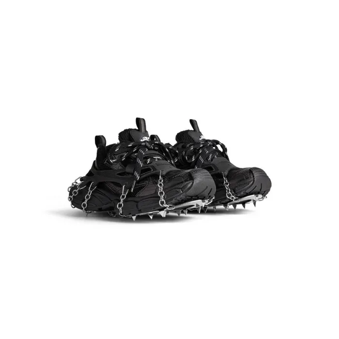 Men Ski Balenciaga Skiwear 8211 3xl Ski Trainers In Black