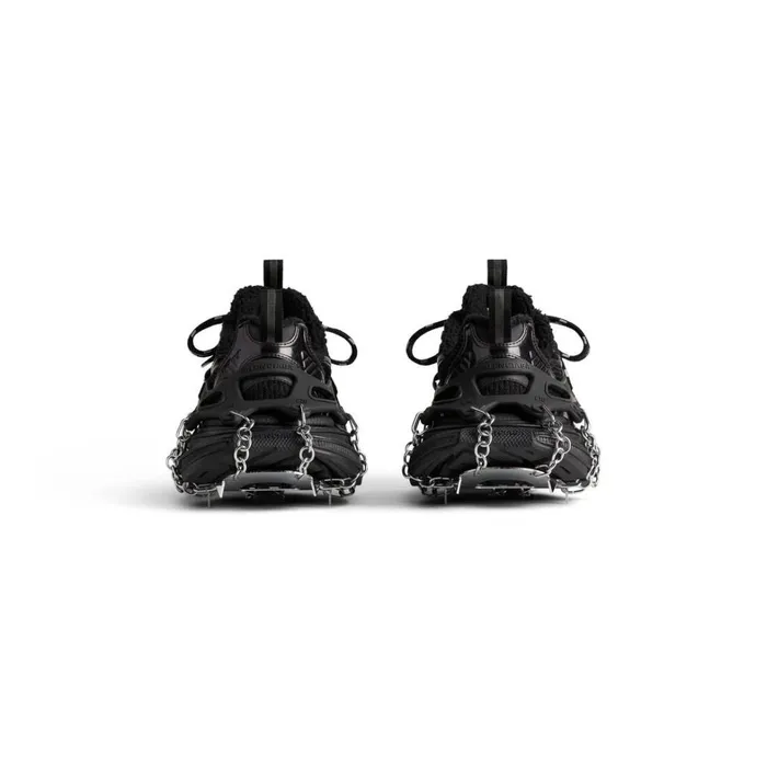Men Ski Balenciaga Skiwear 8211 3xl Ski Trainers In Black