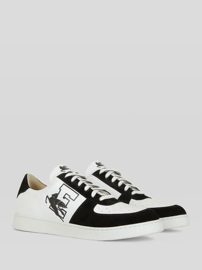 Men Sneakers With Logo And Pegaso Etro Sneakers