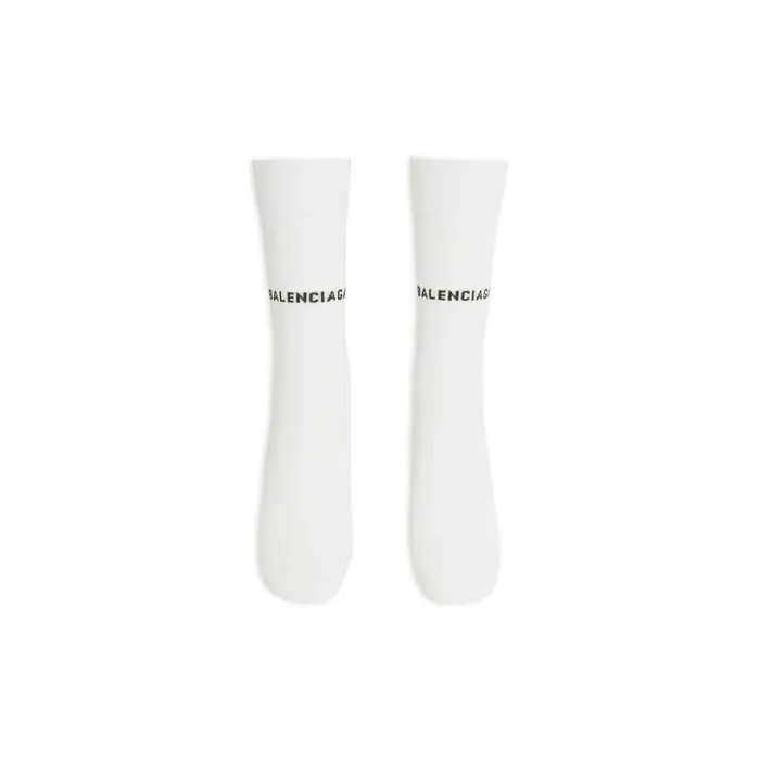 Men Socks Balenciaga Balenciaga Socks In Whiteblack