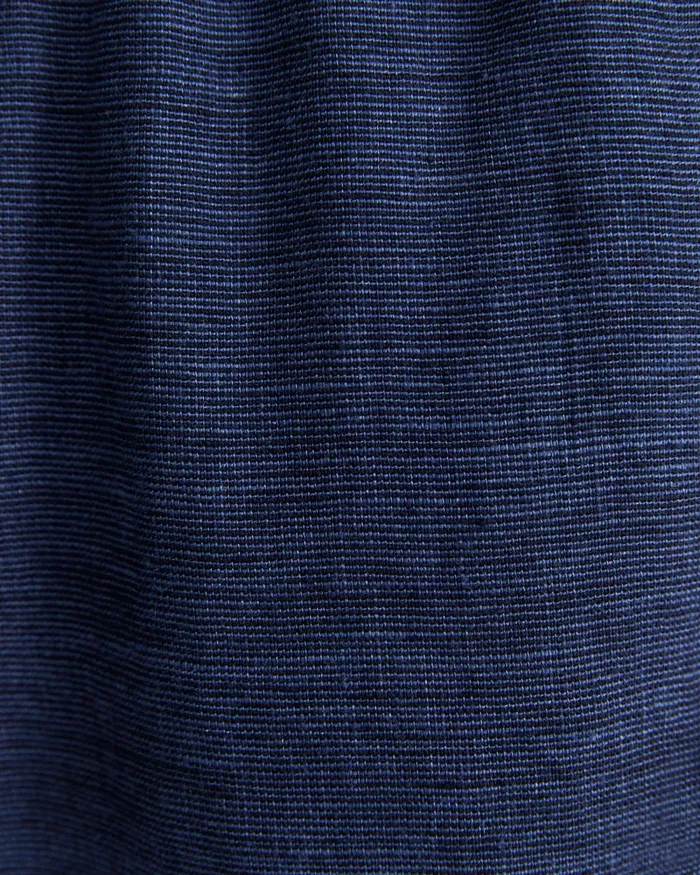 Men Sportscraft Pants Caffery Yarn Dyed Linen Pant Navy