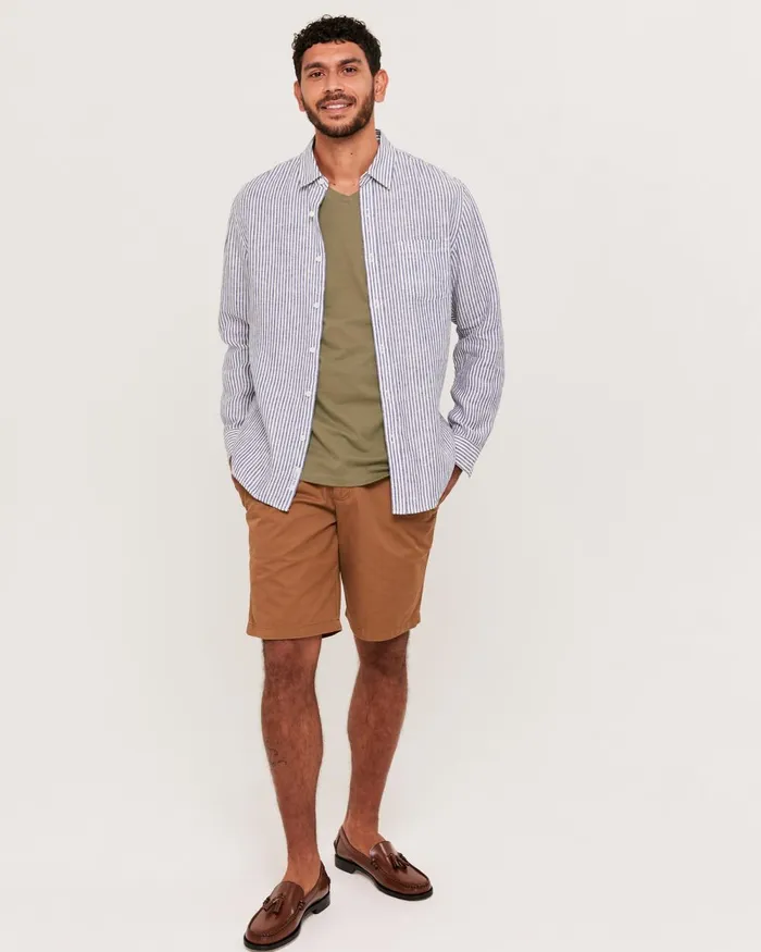 Men Sportscraft Shorts Classic Chino Short Tan