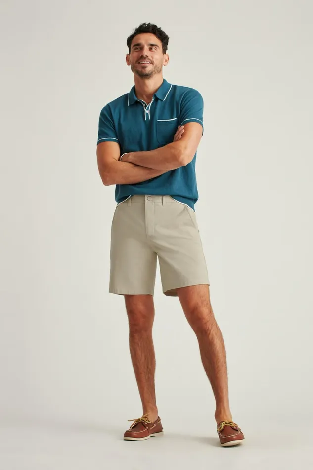 Men Stretch Washed Chino Shorts Wheat Bonobos Chino Shorts