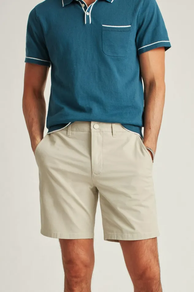 Men Stretch Washed Chino Shorts Wheat Bonobos Chino Shorts