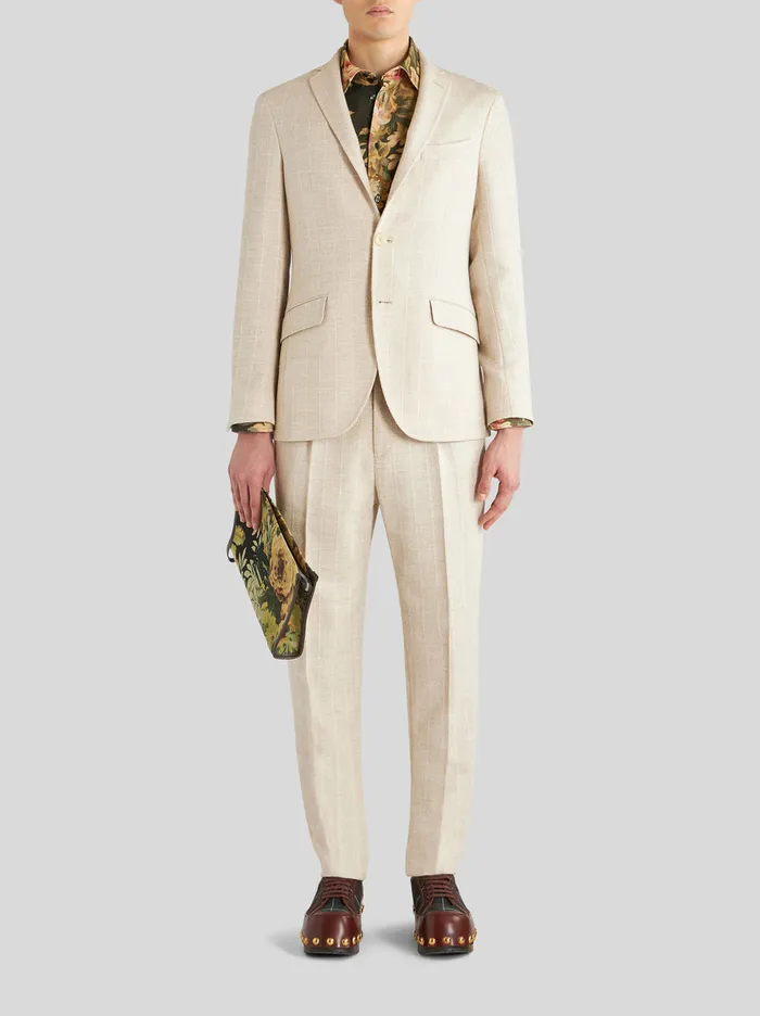 Men Striped Trousers Etro Trousers