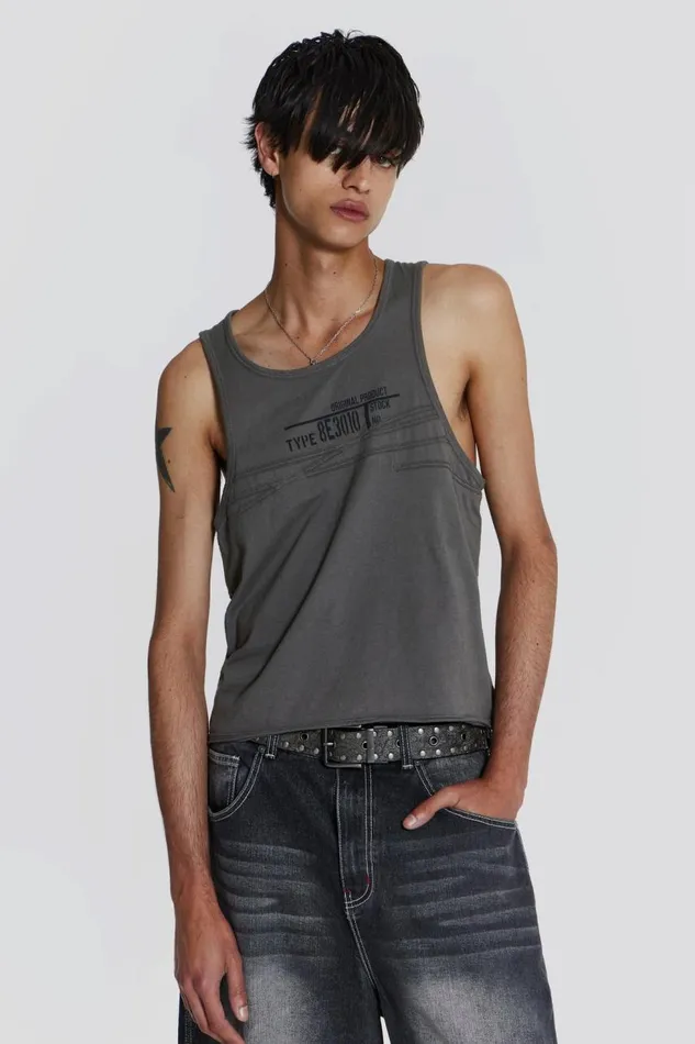 Men Subtract Vest Jaded London TShirts and Vests