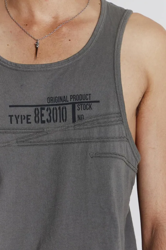 Men Subtract Vest Jaded London TShirts and Vests