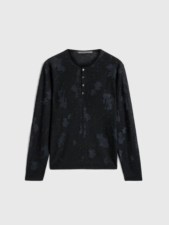 Men Sweaters John Varvatos AGUSTIN HENLEY Black