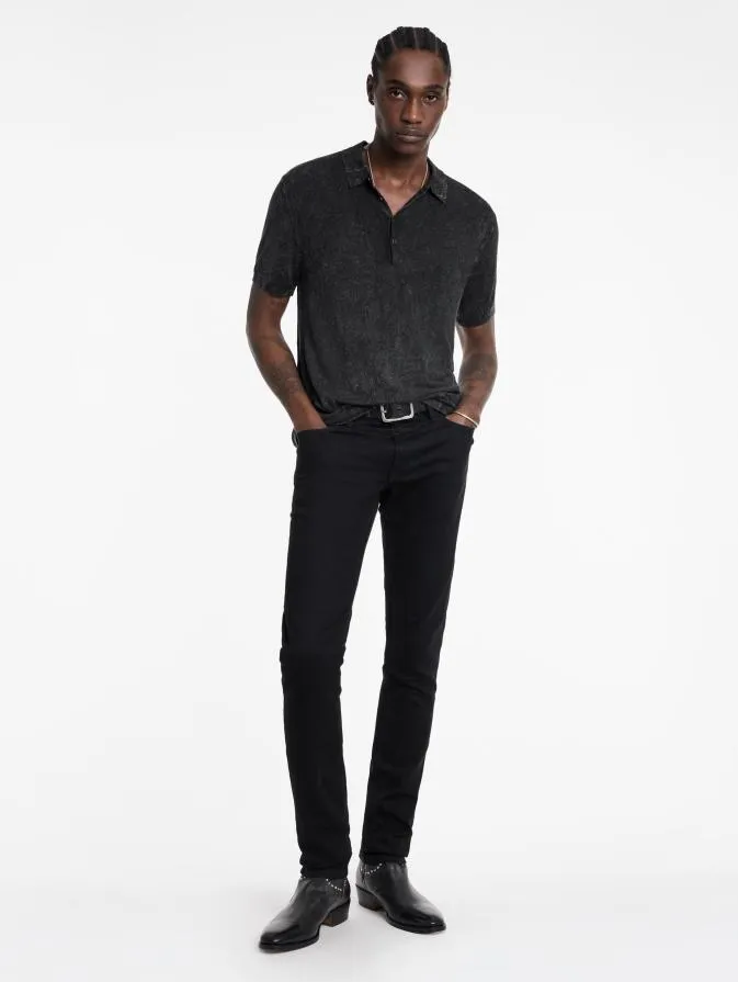 Men Sweaters John Varvatos CHATHAM POLO Midnight