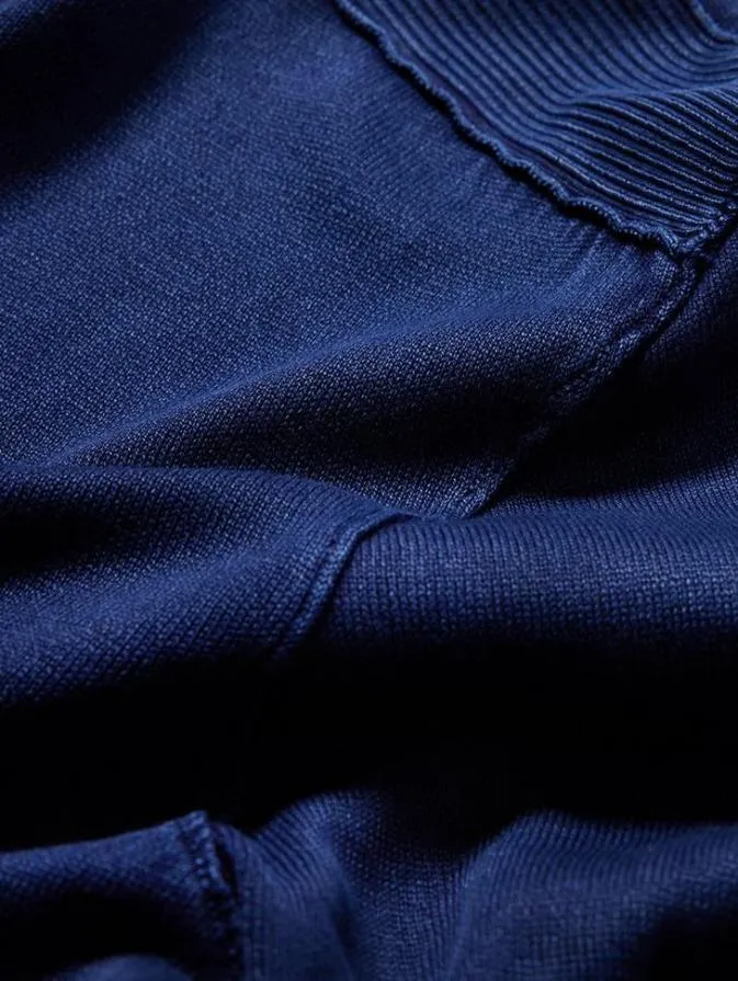 Men Sweaters John Varvatos WALTER CREW NECK SWEATER Deep Blue
