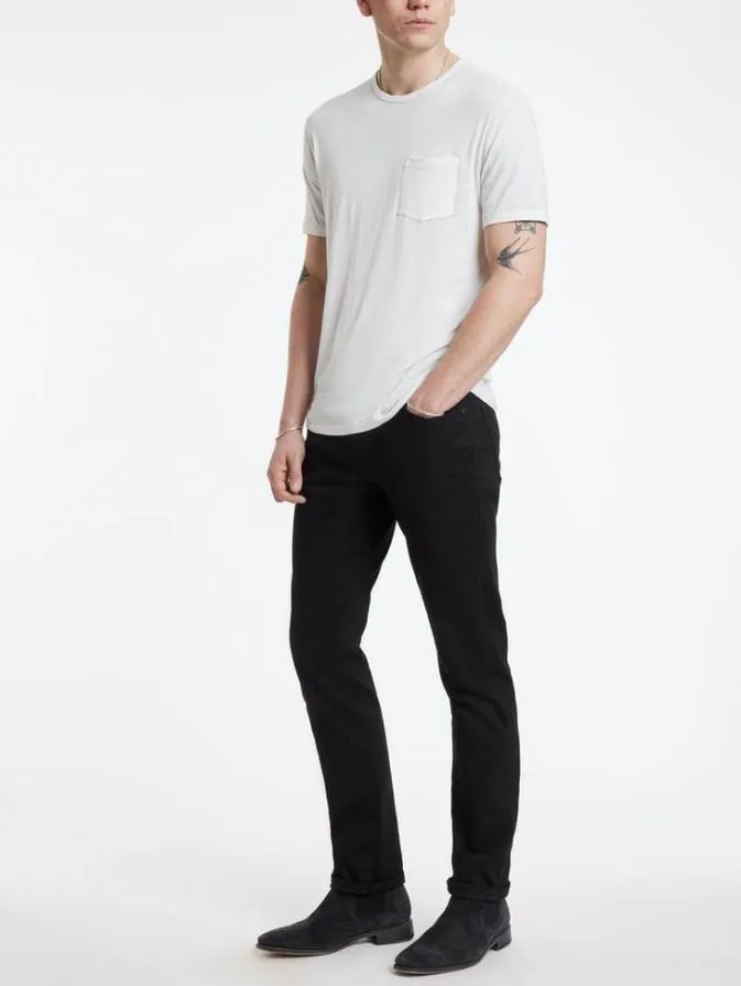 Men TShirts John Varvatos BOND BURNOUT TSHIRT Optic White