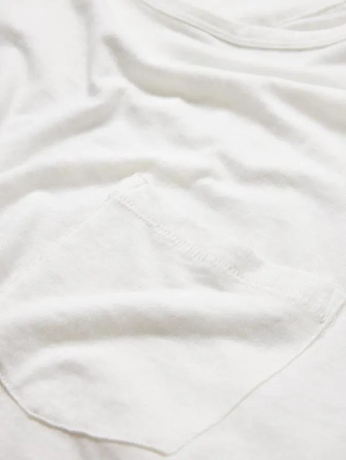 Men TShirts John Varvatos BOND BURNOUT TSHIRT Optic White