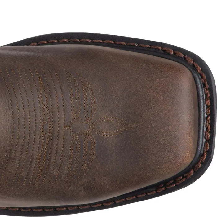 MEN Tanker 11034 Steel Toe Work Boot Timber Brown Justin Boots Work