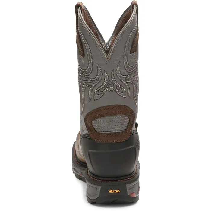 MEN Tanker 11034 Steel Toe Work Boot Timber Brown Justin Boots Work
