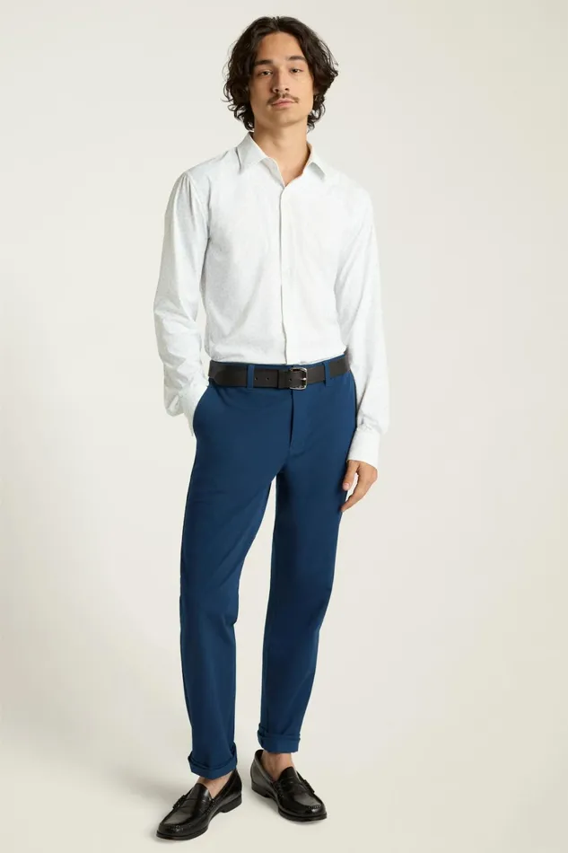 Men Tech Button Down Shirt Blue Cashel Geo Bonobos Casual Shirts