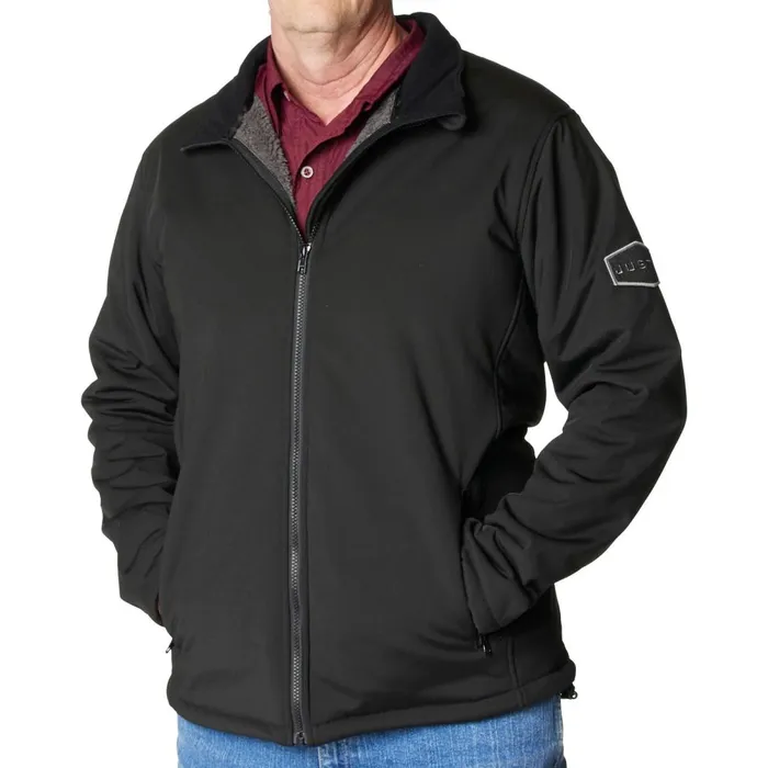 MEN Tech Jacket Black Justin Boots Outerwear
