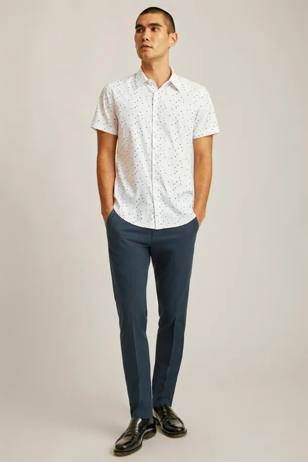 Men Tech Short Sleeve Shirt White Winter Wonderland Bonobos Short Sleeve Shirts Men Tech Short Sleeve Shirt White Winter Wonderland Bonobos Short Sleeve Shirts