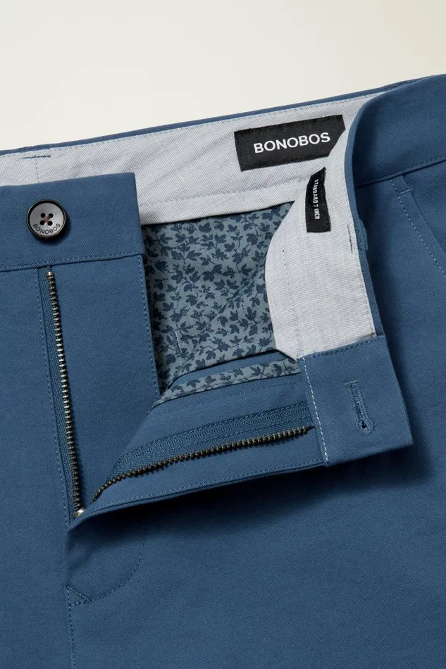Men The Chino Short 20 Naval Blue Bonobos Chino Shorts