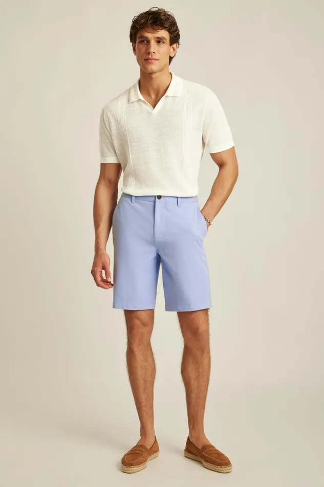 Men The Chino Short 20 Pastel Lilac Bonobos Chino Shorts
