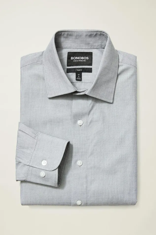 Men The Desk To Dinner Shirt Freeport Stripe Bonobos Business Casual Shirts