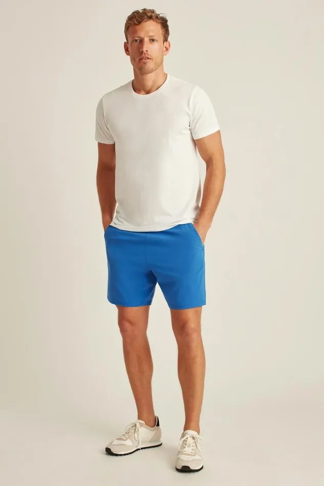 Men The Lined Gym Short Daphne Blue Bonobos Casual Shorts