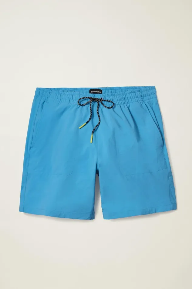 Men The Rec Short Mediterranean Blue Bonobos Casual Shorts