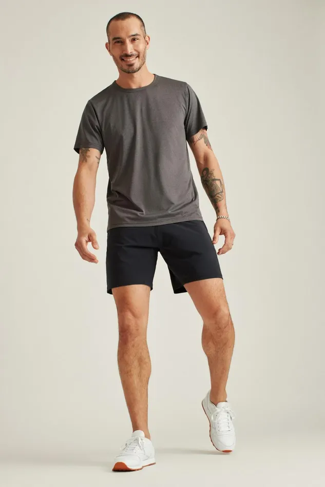 Men The Unlined Gym Short Black Bonobos Casual Shorts
