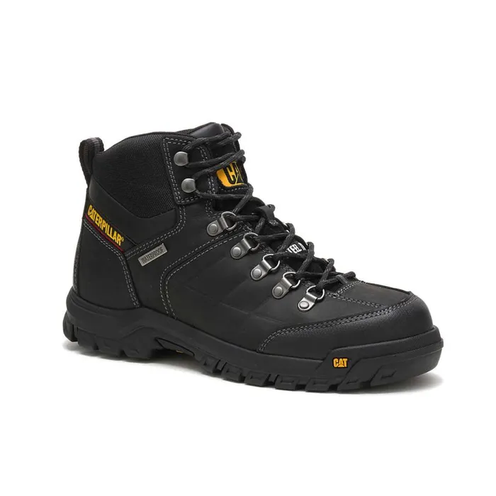 Men Threshold Waterproof Steel Toe Work Boot Cat Footwear Boots