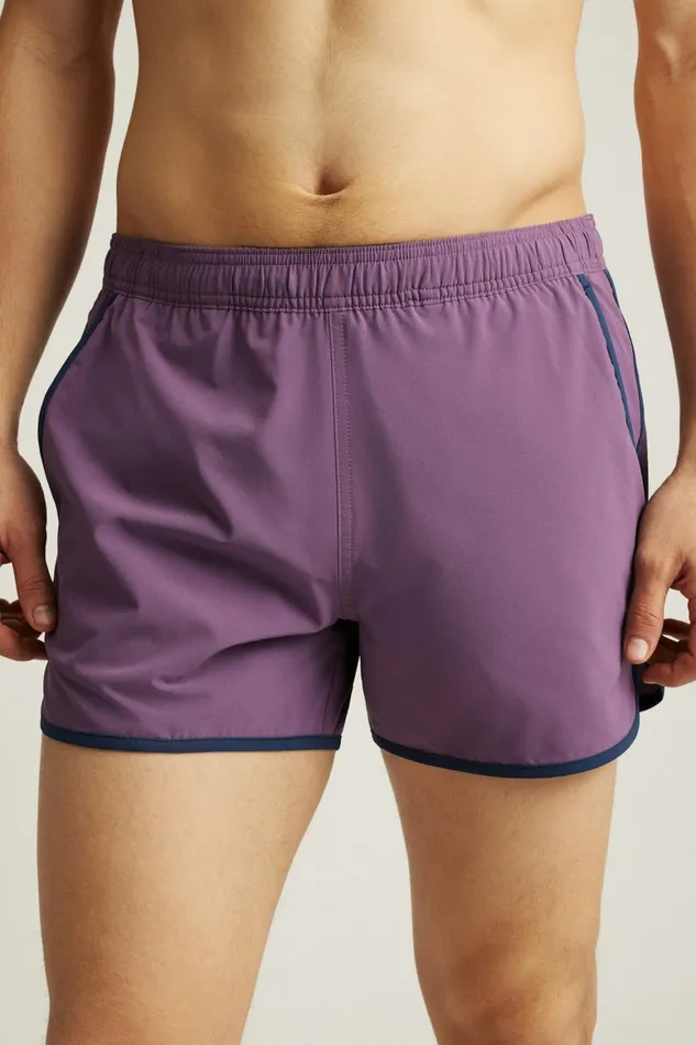 Men Throwback Swim Trunks Grape Jam Bonobos Swim Trunks