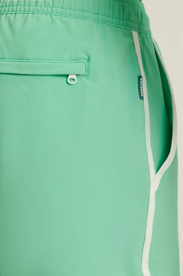 Men Throwback Swim Trunks Jade Green Bonobos Swim Trunks