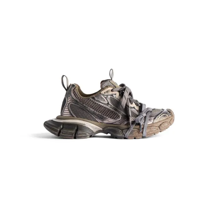 Men Trainers Balenciaga 3xl Trainers Wornout In Brown