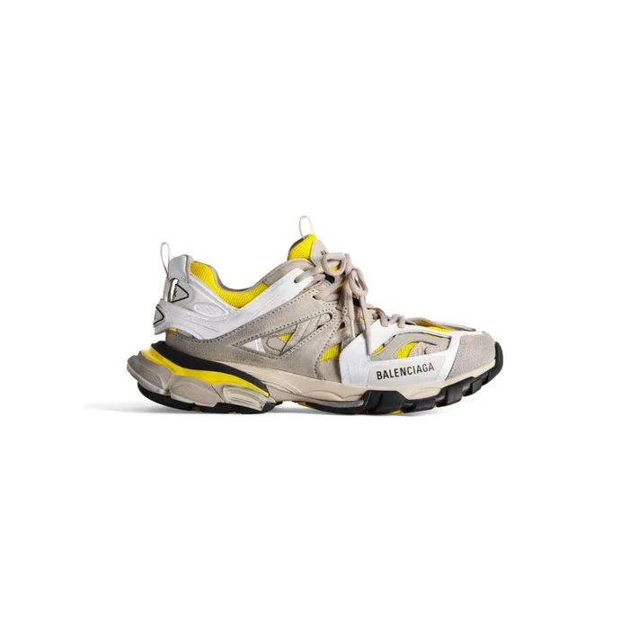 Men Trainers Balenciaga Track Trainers In Yellowwhitebeigegreyblack