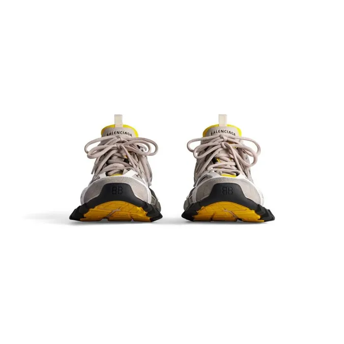 Men Trainers Balenciaga Track Trainers In Yellowwhitebeigegreyblack