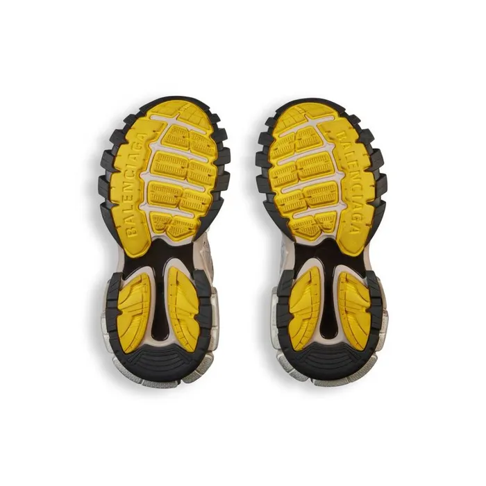 Men Trainers Balenciaga Track Trainers In Yellowwhitebeigegreyblack