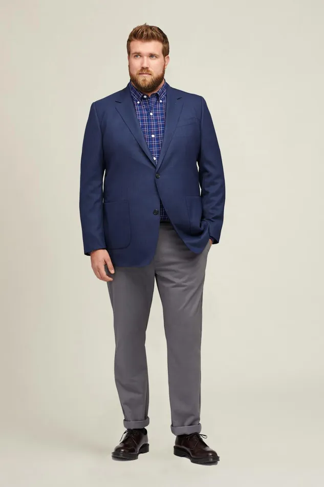 Men Unconstructed Italian Wool Blazer Extended Sizes Bright Navy Bonobos Blazers and Sport Coats Men Unconstructed Italian Wool Blazer Extended Sizes Bright Navy Bonobos Blazers and Sport Coats