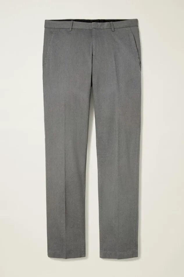 Men Weekday Warrior Dress Pants Friday Grey Yarn Dye Bonobos Dress Pants