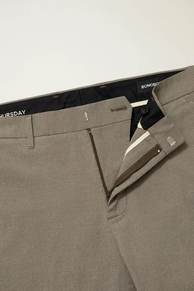 Men Weekday Warrior Dress Pants Thursday Camel Basketweave Bonobos Dress Pants