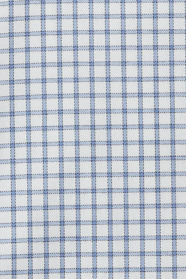 Men Weekday Warrior Dress Shirt Blue Bellshill Check Bonobos Business Casual Shirts