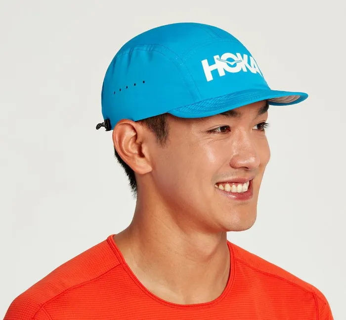 MenWomen All Gender Packable Trail Hat Diva Blue HOKA ONE ONE Accessories