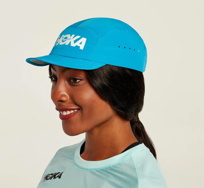 MenWomen All Gender Packable Trail Hat Diva Blue HOKA ONE ONE Accessories